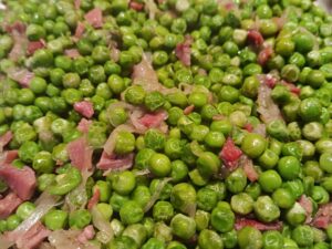 Guisantes con Jamón