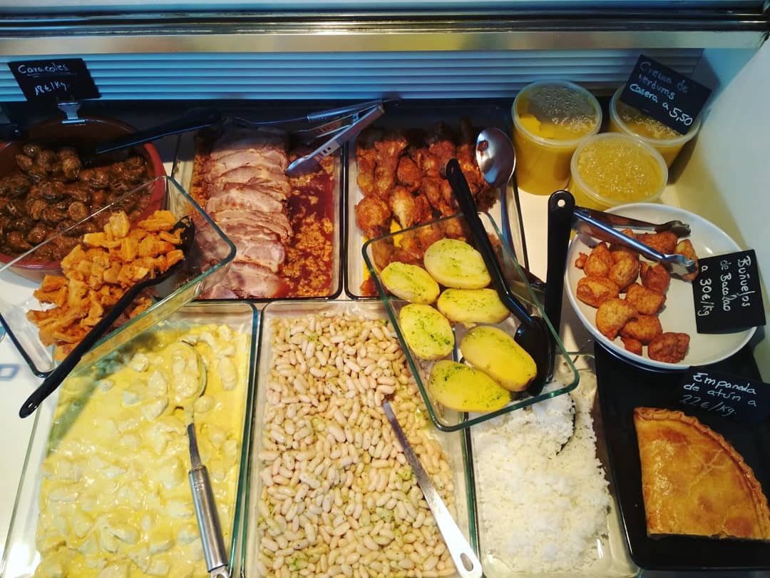 platos para llevar ple de pasta